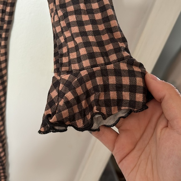 Urban Outfitters Brown & Black Checkered Dress - Picture 3 of 7